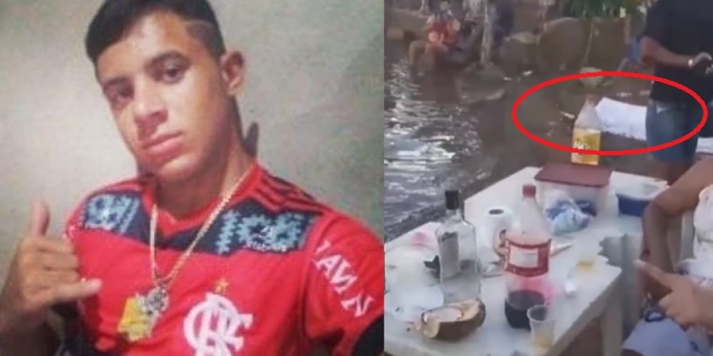 Familiares da vítima ficaram ainda mais abalados ao verem os banhistas agindo como se nada houvesse acontecido